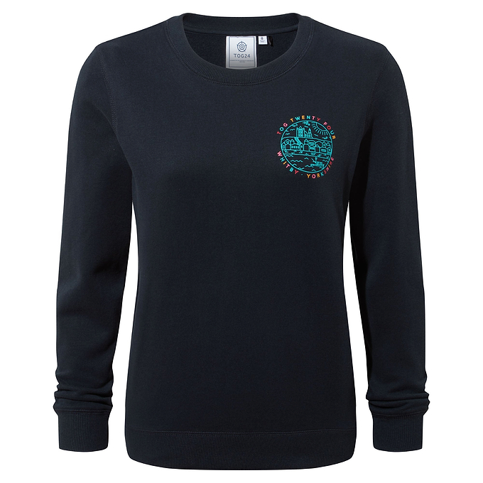 Esk Womens Sweatshirt - Dark Indigo