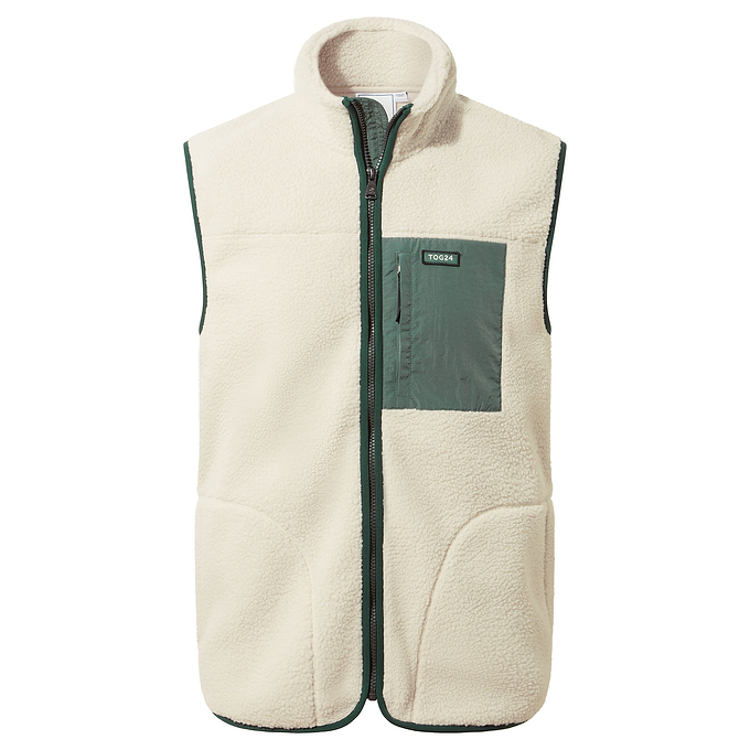 Evan Mens Sherpa Gilet - Warm Cloud