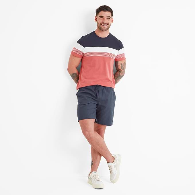 Farndon Mens T-Shirt - Washed Red