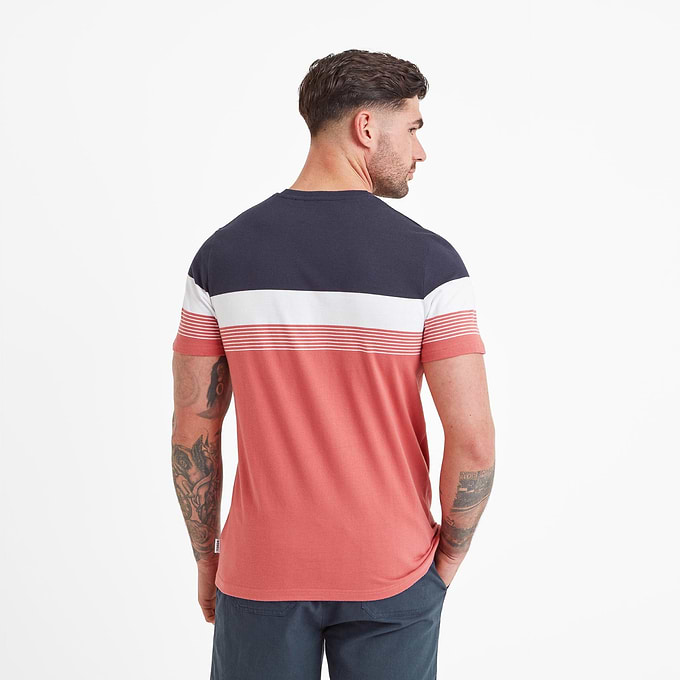 Farndon Mens T-Shirt - Washed Red