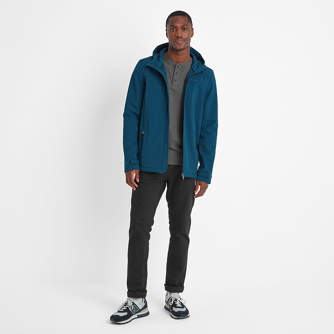 Feizor Mens Softshell Hoody - Marine Blue