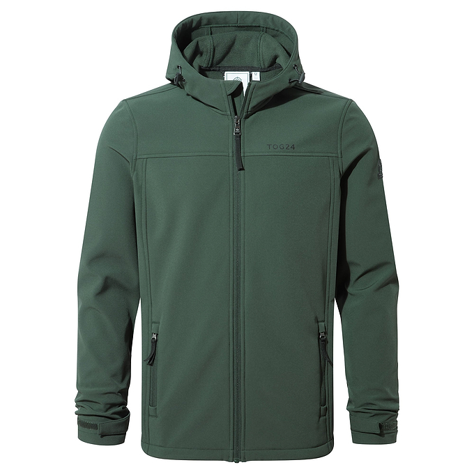 Feizor Mens Softshell Hoody - Racing Green