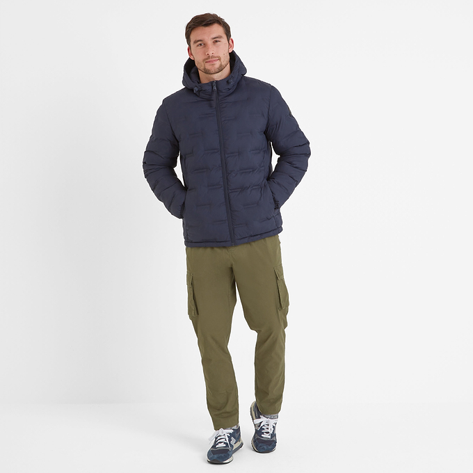 Fender Mens Padded Jacket - Dark Indigo