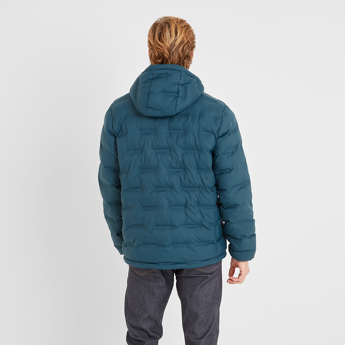 Fender Mens Padded Jacket - Petrol Green