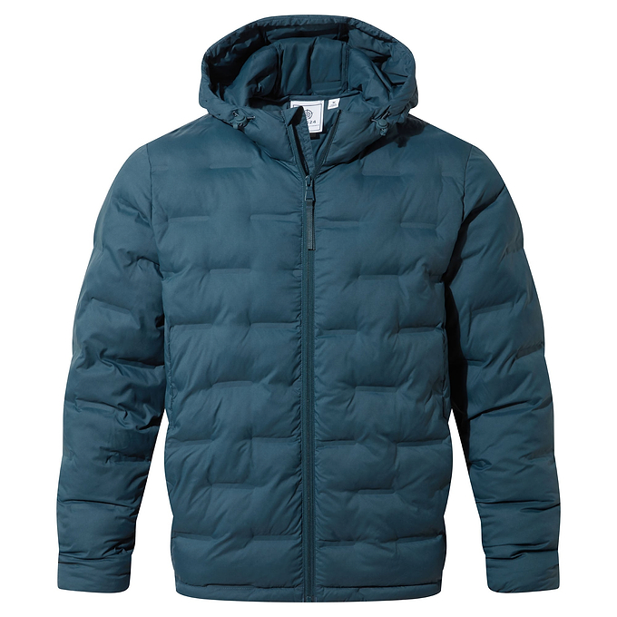 Fender Mens Padded Jacket - Petrol Green