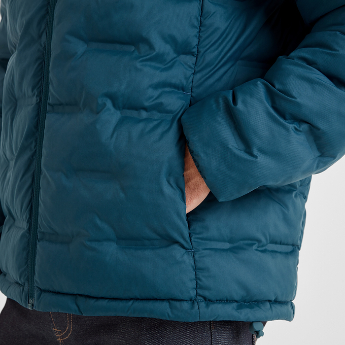 Fender Mens Padded Jacket - Petrol Green
