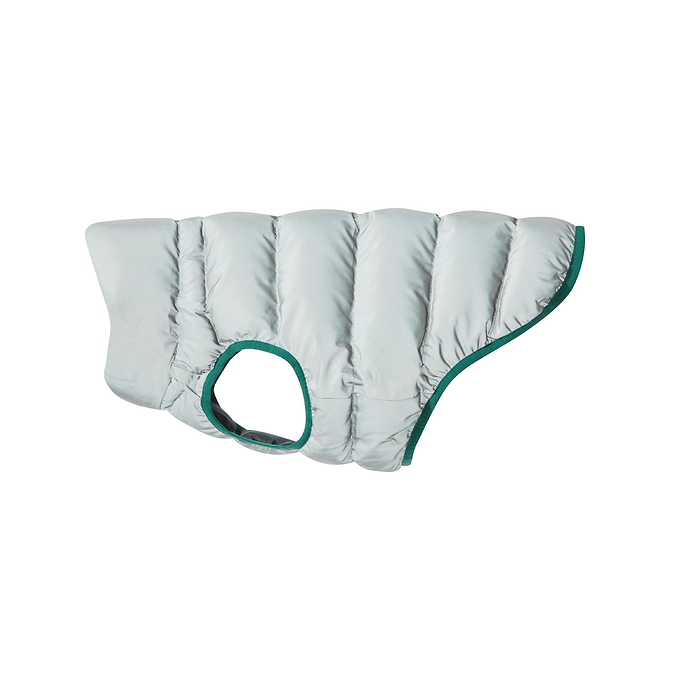 Fetch Padded Dog Coat S - Dark Indigo/Mahogany Orange/Dark Turquoise