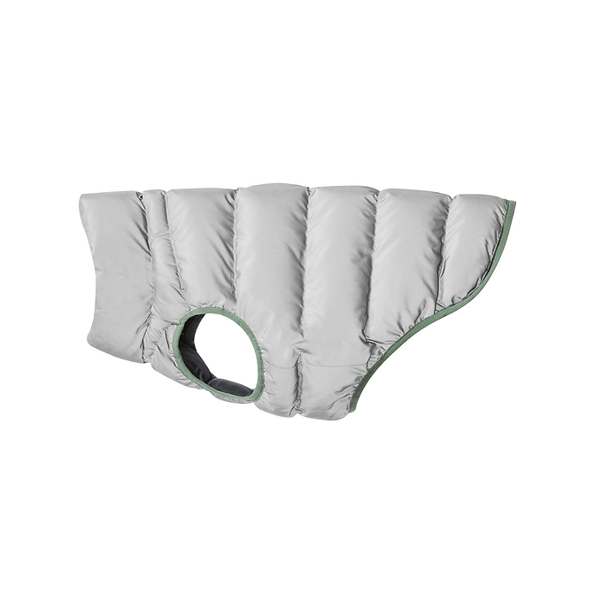 Fetch Padded Dog Coat S - Dark Indigo/Vanilla/Light Forest