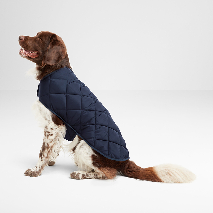 Fido Padded Dog Coat M - Dark Indigo