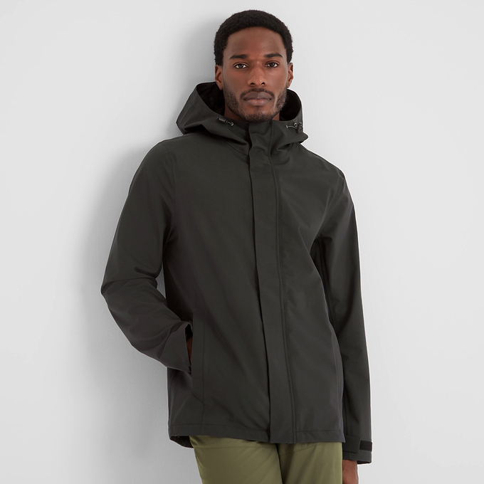 Flynn Mens Waterproof Jacket - Black