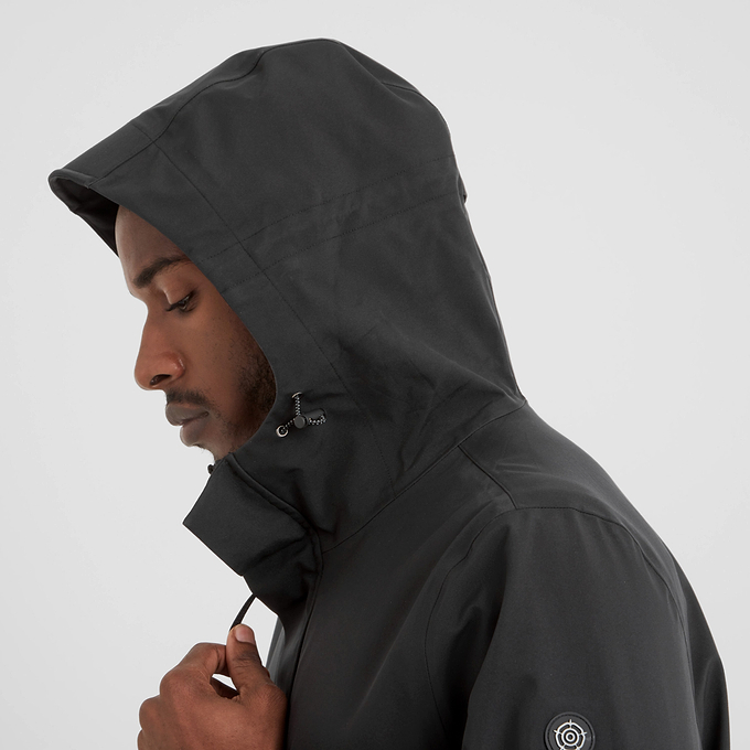 Flynn Mens Waterproof Jacket - Black