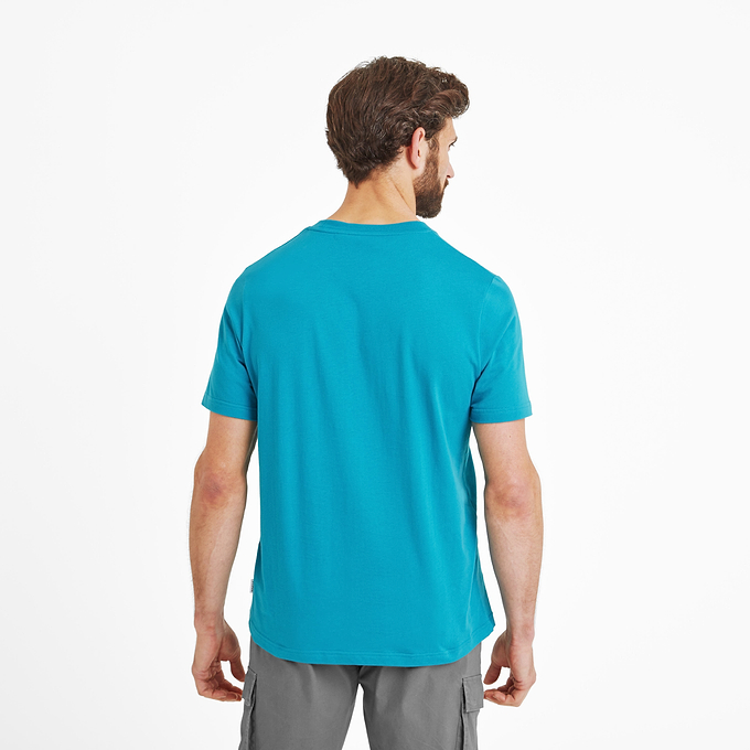Foran Mens T-Shirt - Mosaic Blue