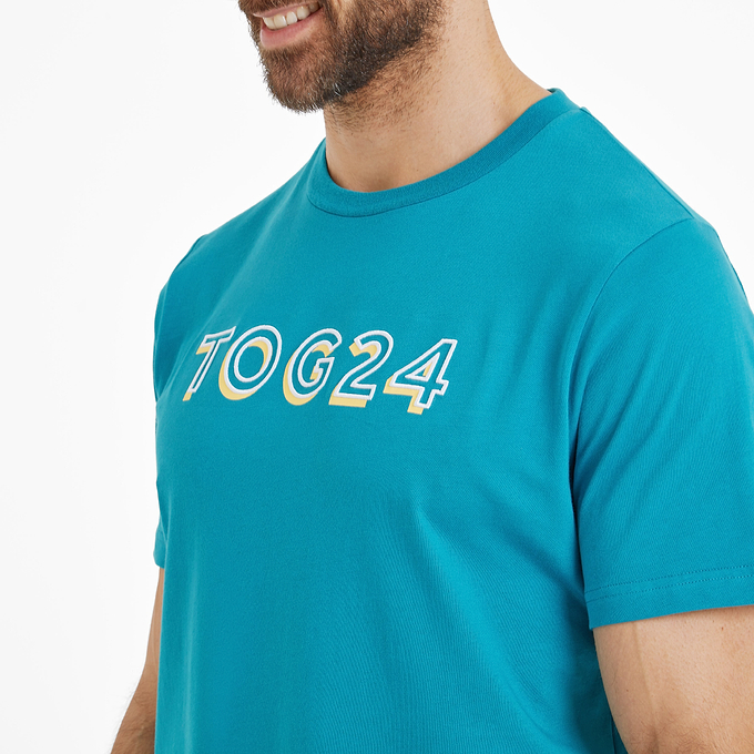 Foran Mens T-Shirt - Mosaic Blue