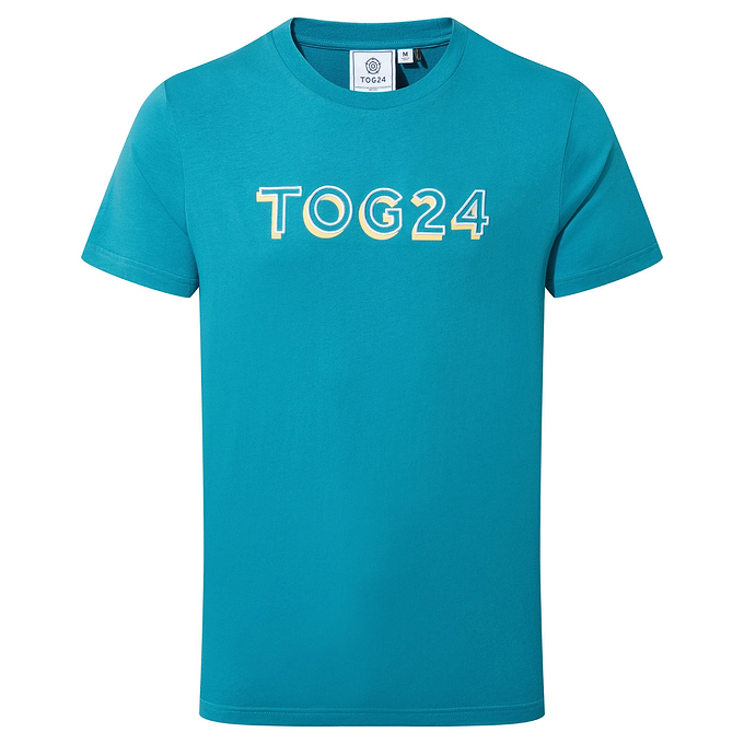 Foran Mens T-Shirt - Mosaic Blue