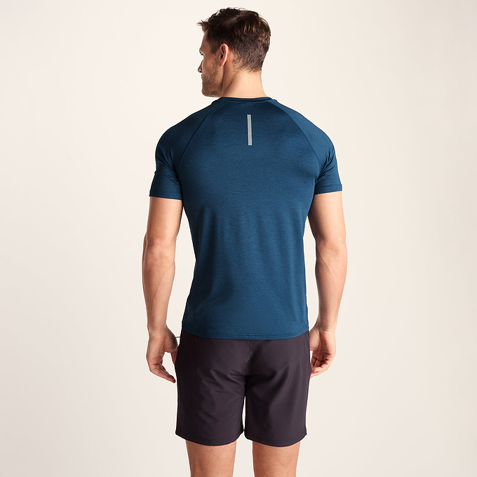 Fraser Mens Performance T-Shirt - Inky Blue