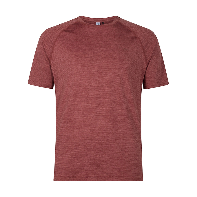 Fraser Mens Performance T-Shirt - Garnet Red