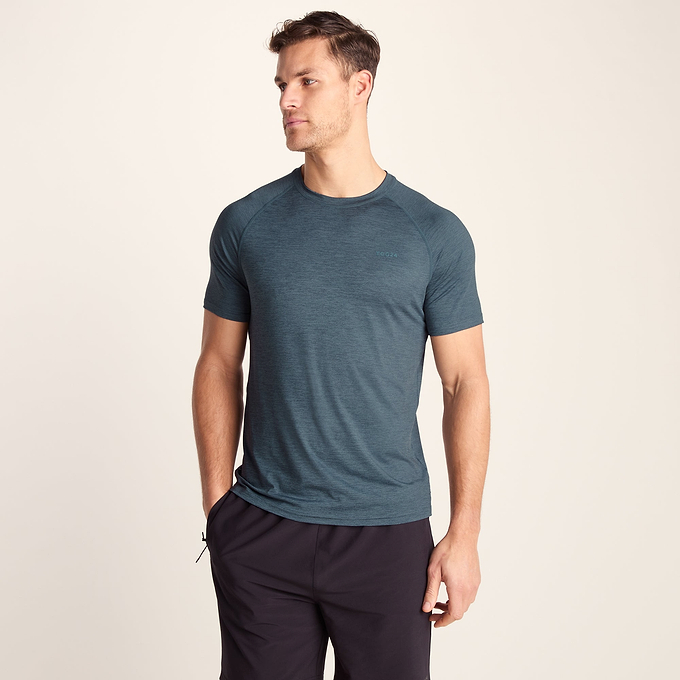 Fraser Mens Performance T-Shirt - Summer Sky