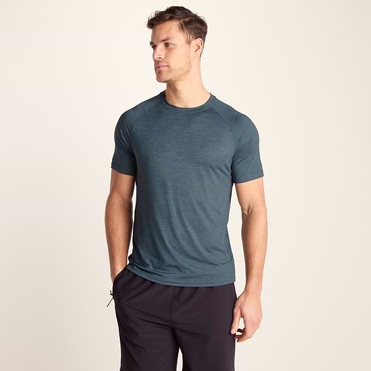 Fraser Mens Performance T-Shirt - Summer Sky