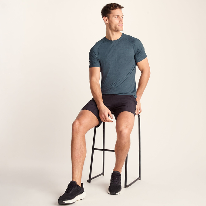 Fraser Mens Performance T-Shirt - Summer Sky