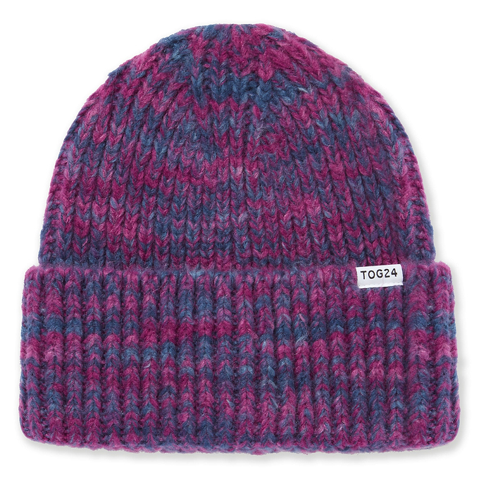 Gerone Knit Hat - Purple Berry