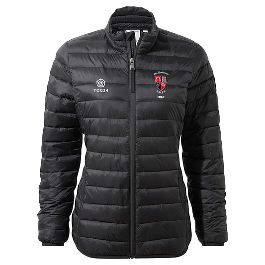 Old Brodleians Womens - Gibson Insulated Padded Jacket Black