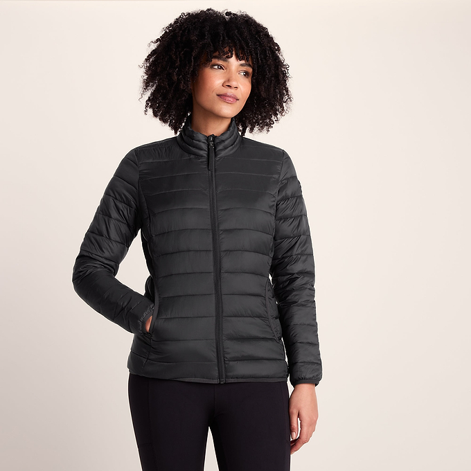 Gibson Womens Insulated Padded Jacket - Black