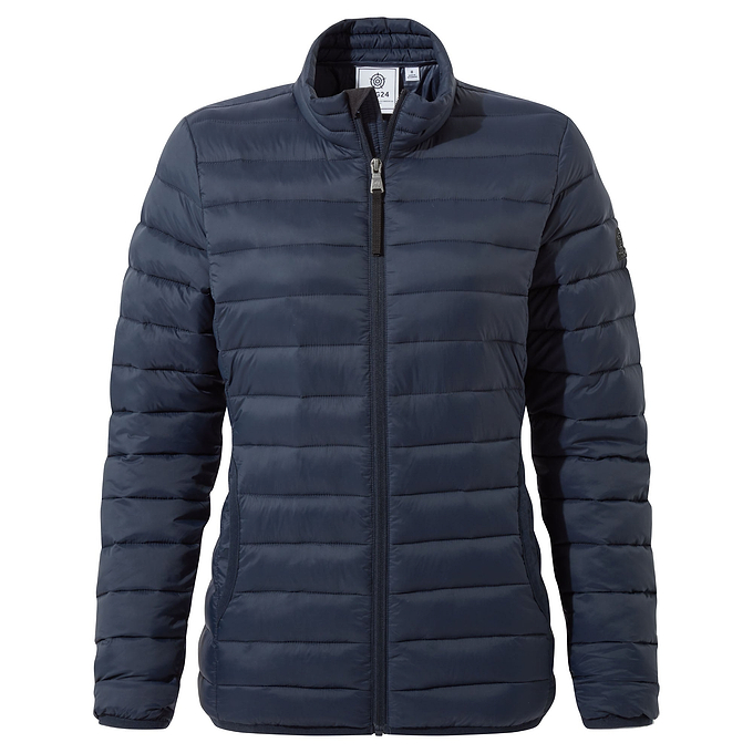 Gibson Womens Insulated Padded Jacket - Dark Indigo