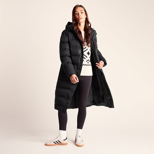 Glaston Womens Parka - Black