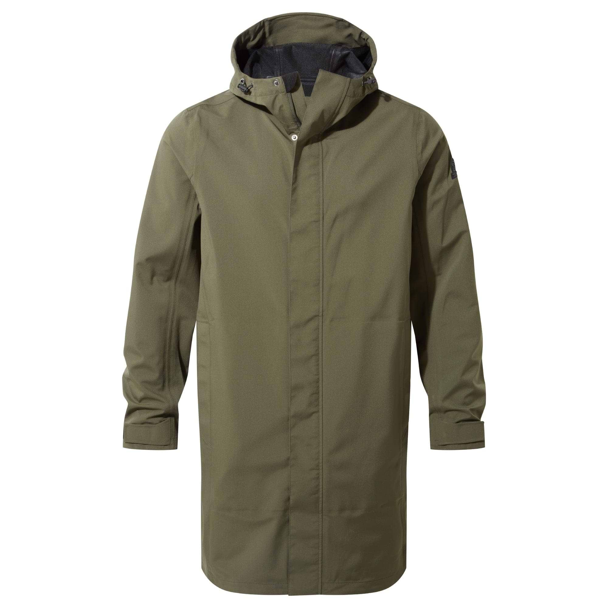 Green mens rain jacket best sale