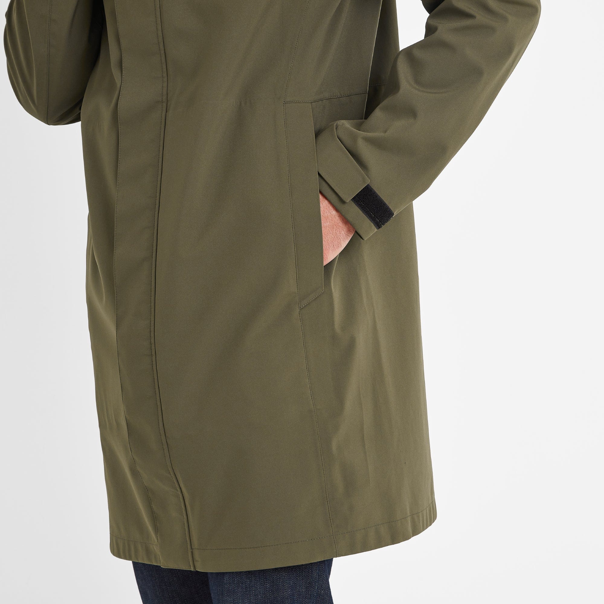 Men's insulated waterproof trench coat online