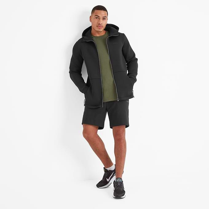 Glide Mens Tech Hoodie  - Black