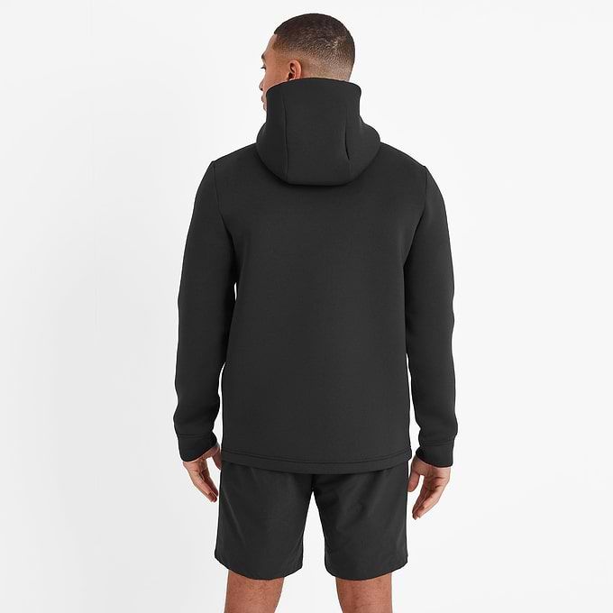 Glide Mens Tech Hoodie  - Black