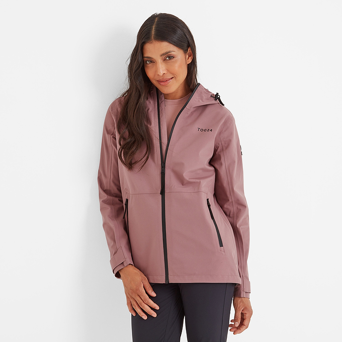 Glyder Womens Waterproof Jacket - Mauve