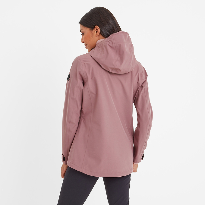 Glyder Womens Waterproof Jacket - Mauve