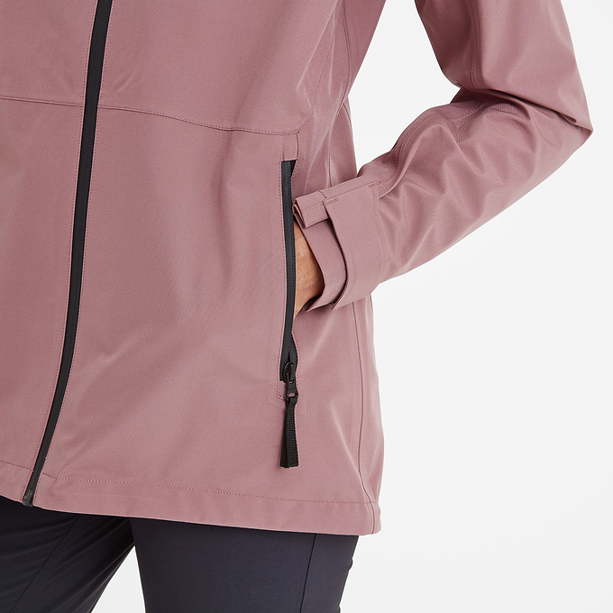 Glyder Womens Waterproof Jacket - Mauve