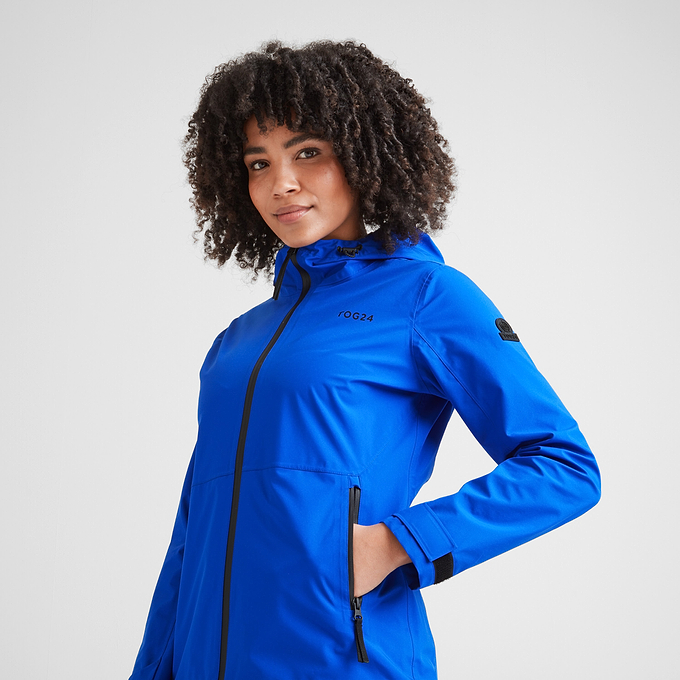 Glyder Womens Waterproof Jacket - Ultra-Marine Blue