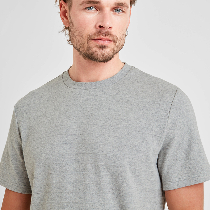 Goodman Mens T-Shirt - Light Grey Marl