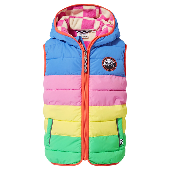 Gotland Kids Shaun the Sheep Gilet - Blueberry