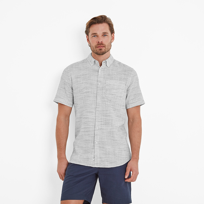 Greyson Mens Shirt - Optic White