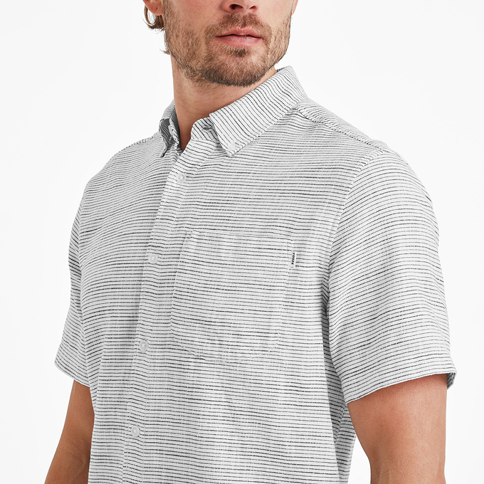 Greyson Mens Shirt - Optic White