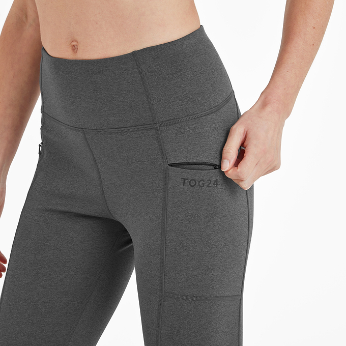 Haller Womens Leggings - Dark Grey Marl