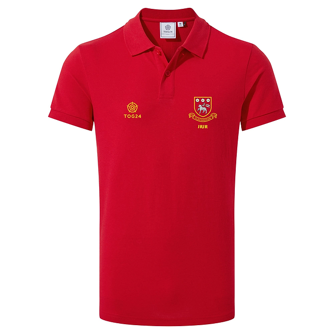 Cleckheaton RUFC Mens - Hamerton Polo Shirt Jalapeno Red