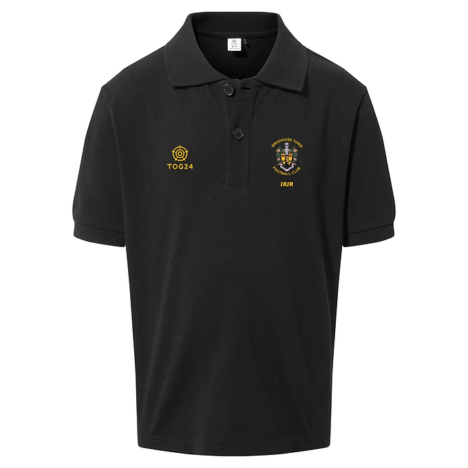 Brighouse Town FC Kids - Hamerton Polo Shirt Black