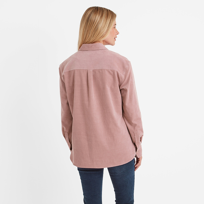 Harby Womens Long Sleeve Shirt - Faded Pink