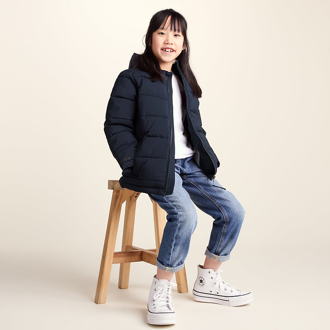 Harecroft Kids Padded Jacket - Dark Indigo
