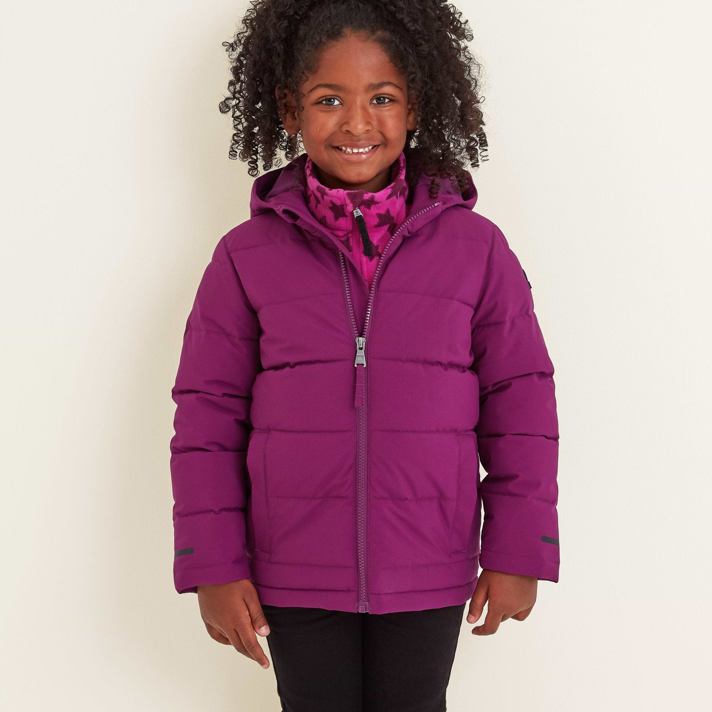 Puffer jacket lilac best sale