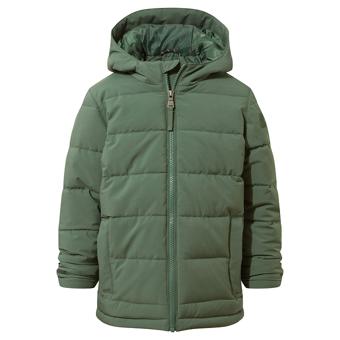 Harecroft Kids Padded Jacket - Dark Fern