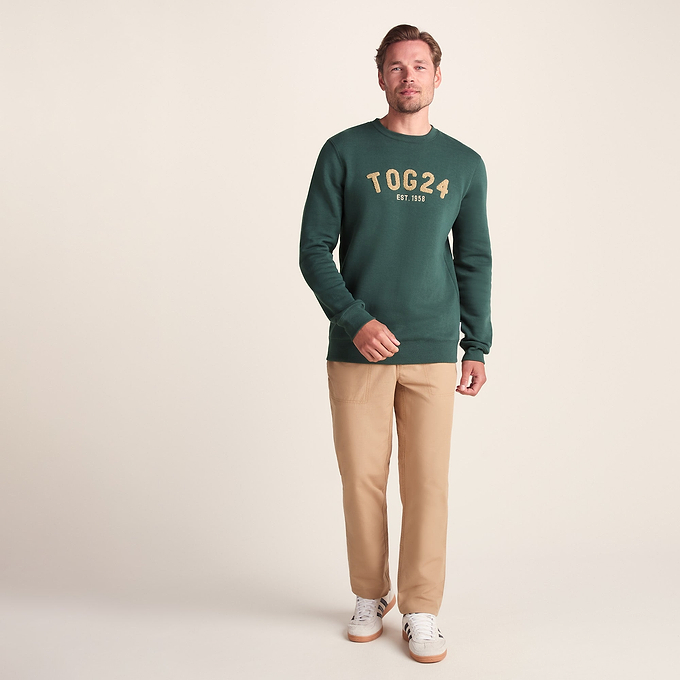 Hawnby Mens Sweat - Racing Green
