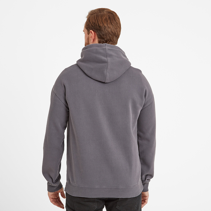 Haworth Mens Overhead Hoody - Soot Grey