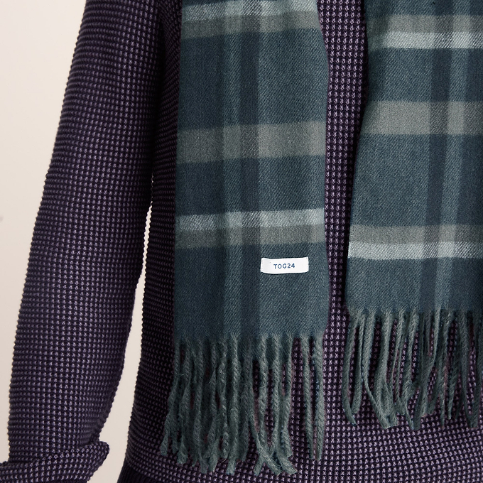 Hayner Woven Scarf - Dark Indigo